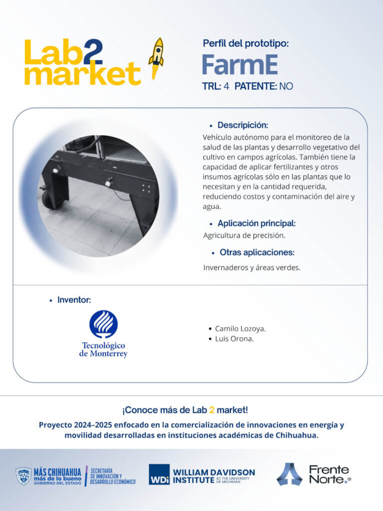 Prototipos Lab to Market - FarmE