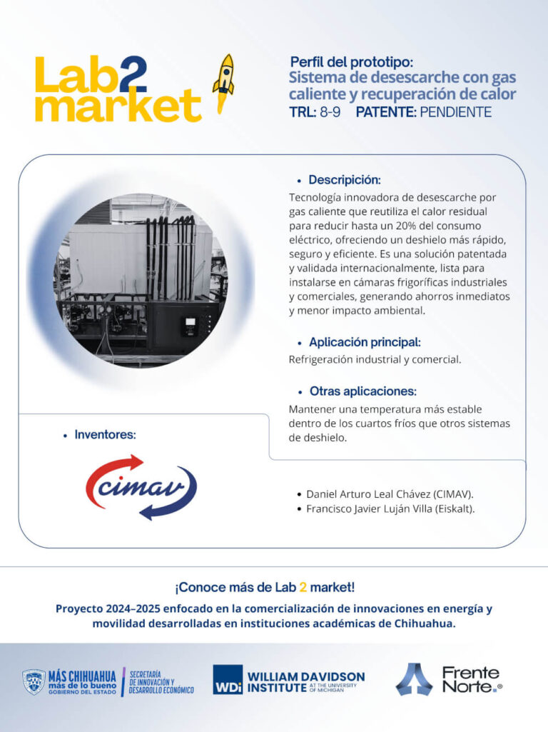 Prototipos Lab to Market - Sistema de desescarche